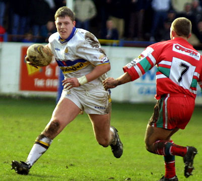 Dean Burgess...Whitehaven  against Keighley