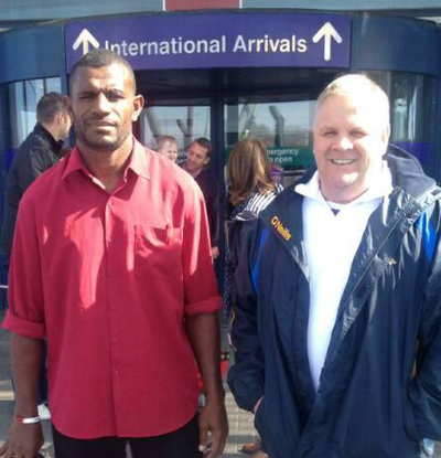 Jesse Joe Parker at arrivals...