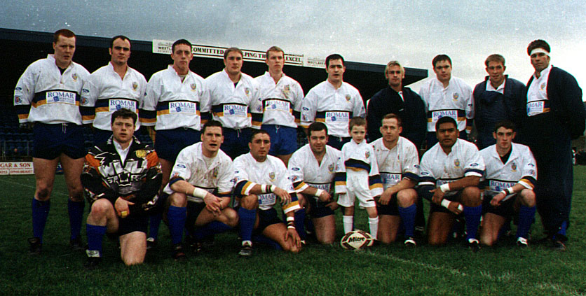 Whitehaven rugby league team shot January 2000