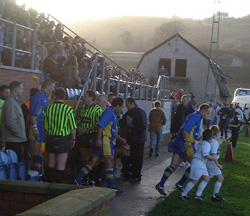 Aaron leads them out to start the season