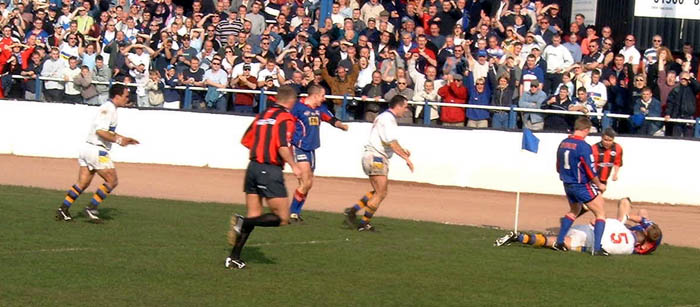 Just one of the tries disallowed