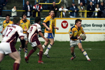 Action from the Under 21s game against Batley