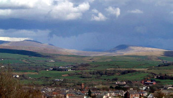 View over Egremont town